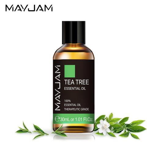 30ml Natural Tea Tree Essential Oil Diffuser Pure Sandalwood Essential Oils Vanilla Mint Patchouli Bergamot Eucalyptus Aroma Oil ► Photo 1/6