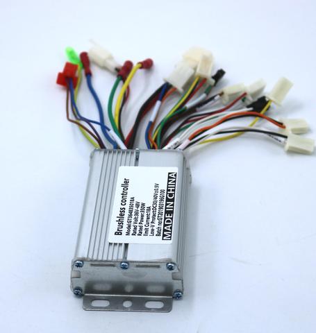 GREENTIME Sensor/sensorless Dual mode 48V 350W BLDC motor controller E-bike brushless speed controller ► Photo 1/3