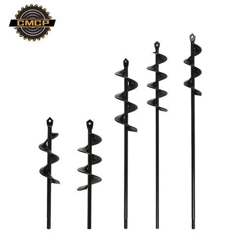 CMCP Garden Auger Spiral Drill Bit Hex Shaft Auger Yard Gardening Bedding Planting Post Hole Digger Tools ► Photo 1/6