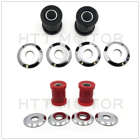 Aftermarket free shipping motorcycle parts TPU Handlebar Bushing For Harley davidson Big Twins 1973-up & Sportsters 1973-2003 BK ► Photo 1/6