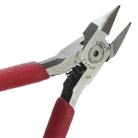 New Hot New 125mm Diagonal Beading Cable Wire Side Oblique Cutter Cutting Nippers Pliers Tool ► Photo 1/5