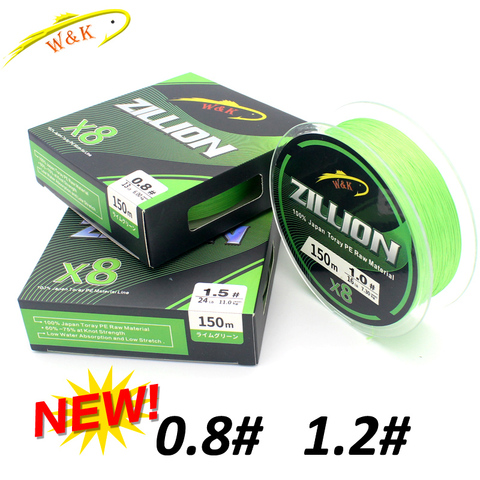 Hot-Sale 150m Fishing Line at 8 Braided Floating  Lines 165yd PE Lines ► Photo 1/6