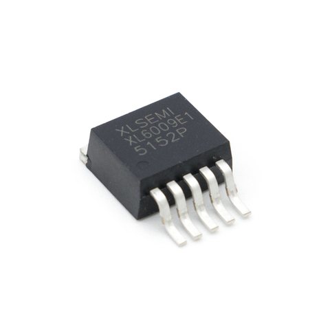 New 10pcs XL6009E1 XL6009 DC-DC Step-up IC chip 42V/4A TO-263-5L ► Photo 1/2