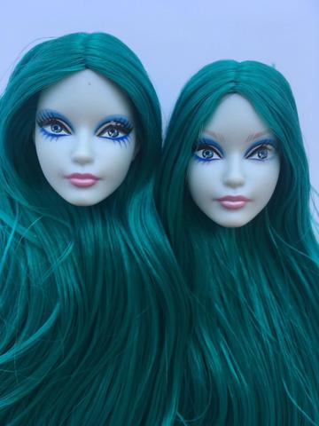 Rare Original Doll Head /16 Doll Toys Parts DIY Toy Rare Kaer Doll Head Half Shaved Princess Collection Quality Heads ► Photo 1/6