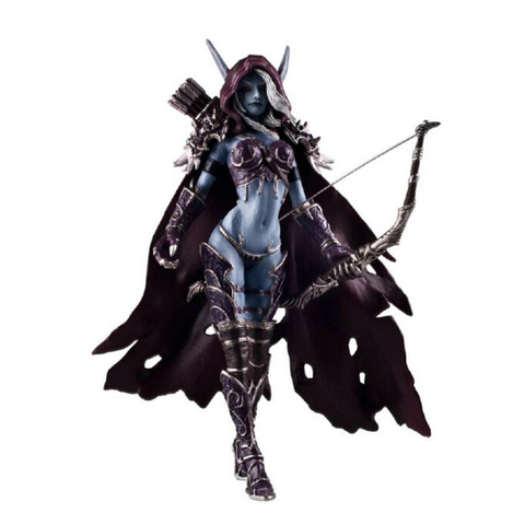 14.5cm WOW Sylvanas Windrunner Archery queen PVC Action Figure Model  Collection Boy Toy Birthday Gifts ► Photo 1/1