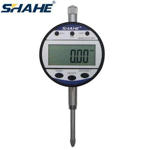 SHAHE 0.01mm 25.4mm High quality digital electronic dial indicator Gauge Meter precision measurement tools ► Photo 1/6