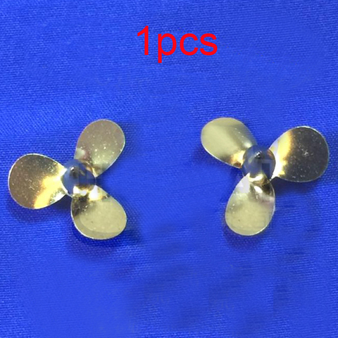 1pcs Welding Brass Slurry 3-blade Propeller Diameter 20mm Inner Hole 2mm CW CCW Accessories for Remote Control Ship Model ► Photo 1/1