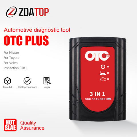 OTC Plus Diagnostic Tools Car Tool ForNissan Consult Fortoyota 15.20.019 Forvolvo Tester Forscan OBDScanner GTS J2534 Protocol ► Photo 1/6