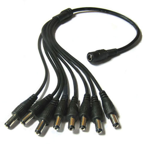 1PCS DC 1 To 8 Power Splitter Adapter Cable for Security CCTV Camera ► Photo 1/4