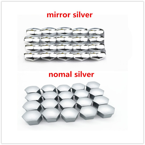 Silver 21m/19mm7m Car Wheel Nut Caps Hub Screw Cover Bolt  for  ► Photo 1/6