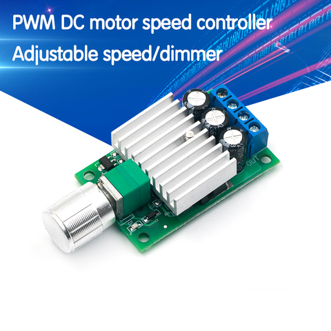 10A 12V-30V PWM DC Motor Speed Controller 12V 24V Adjustable Speed Regulator Dimmer Control Switch for Fan Motor LED Light ► Photo 1/6