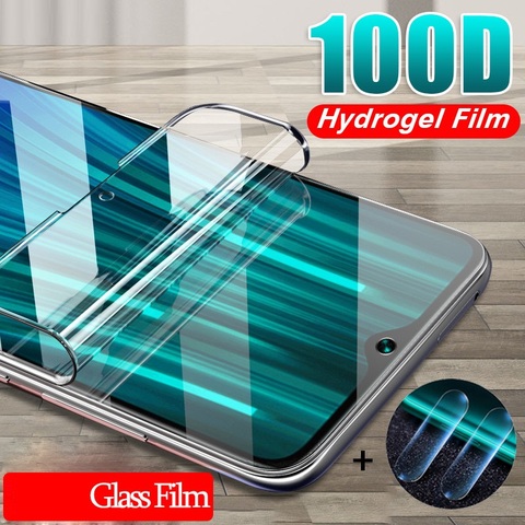 Hydrogel Film For Moto G8 G9 Play Plus Power Screen Protector Camera Len Film For Motorola Moto One Action Not Glass ► Photo 1/6