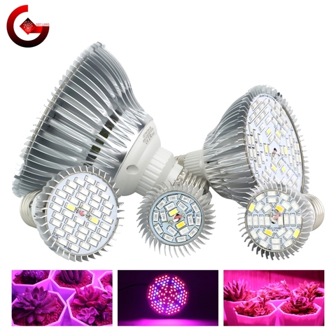 ​LED Grow Light Full Spectrum E27 UV IR LED Growing Bulb for Indoor Hydroponics Plant Light AC85-265V 110V 220V Led Grow Lamp ► Photo 1/6