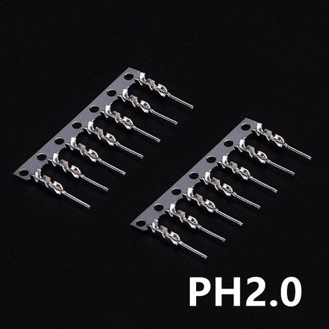 100pcs/lot PH2.0 Male Terminal Plug Connectors Wire Cable Housing Male Crimp Pins PH-R Mating terminals ► Photo 1/2