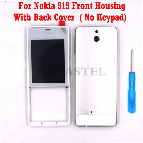 Housing For Nokia 515  Mobile Phone Cover Case With Volume Button No Keypad + Tool Free shipping ► Photo 1/6