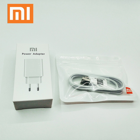Xiaomi 5V2A Charger Adapter EU plug Micro USB/Type C Cable For Xiaomi mi 9 9T 8 SE 6 A1 6 6X 5 Redmi 4x 5 Plus note 4 5 4X 5A 4A ► Photo 1/6