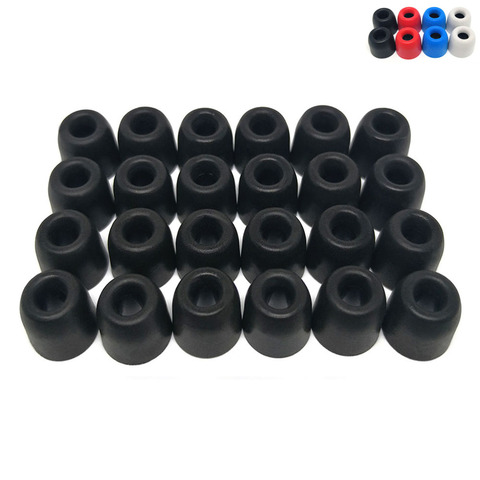 24 pcs/12 pair ANJIRUI ( L M S )4.5mm Caliber Ear Pads/cap memory ear foam eartips for in ear Headphones tips Sponge Ear cotton ► Photo 1/6