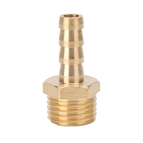 Hose Barb Tail 6/8/10/12/14/16/19/25MM Brass Pipe Fitting 1/8