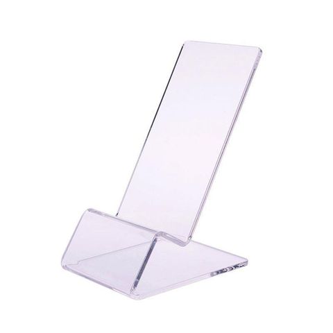 2022 New Transparent Acrylic Phone Mount Holder Mini Portable Display Stand Rack Stand for Cell Phone Display ► Photo 1/6