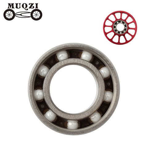 MUQZI Bicycle Ceramics Bearing Rear Derailleur Guide Wheel Jockey Wheel Pulley Bearing Mountain Road Bike ► Photo 1/6