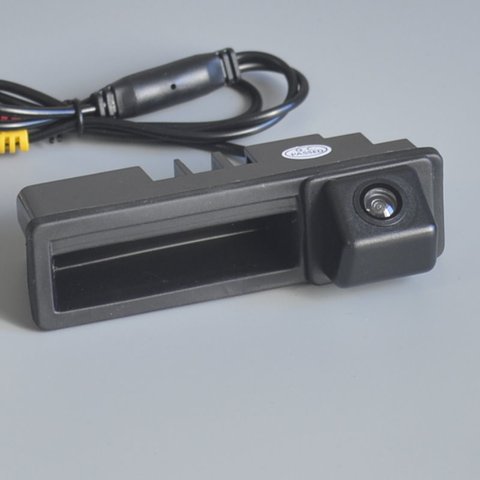 Car Trunk Handle Camera For Audi A3 S3 RS3 8P 2003~2013 A4 S4 RS4 B6 B7 2003~2008 Rear view Reverse Camera HD CCD Night Vision ► Photo 1/6