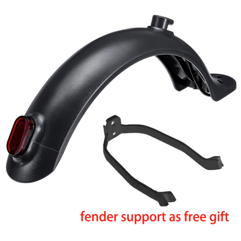 Durable Scooter Mudguard for Xiaomi Mijia M365 M187 Pro Electric Scooter Tire Splash Fender with Rear Taillight Back Guard Wing ► Photo 1/6