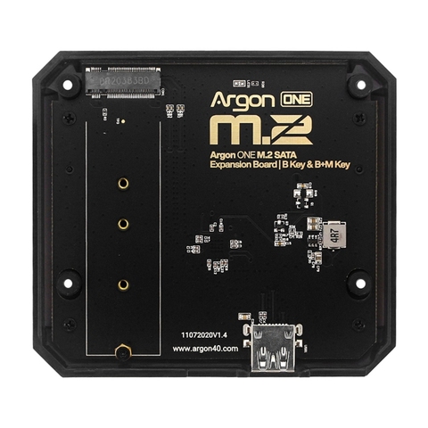 M.2 Expansion Board USB 3.0 to M.2 SATA SSD Adapter for Raspberry Pi 4 Model B Base for Argon ONE V2/M.2 Case ► Photo 1/6