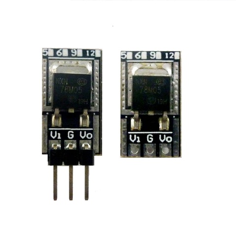 2x 78M05 7806 L7809 LM7812 three-terminal positive regulators Module LDO Board 7-30V to 5V 6V 9V 12V ► Photo 1/6