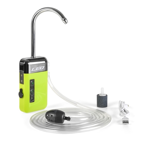Outdoor Fishing Oxygenation Air Pump USB Intelligent Sensor Water Oxygen Pump Portable Smart Induction LED Light ► Photo 1/6