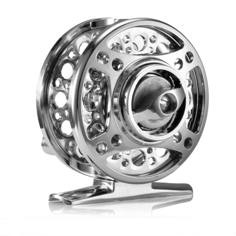 Ice Fly Fishing Reels Aluminum Alloy Sealed Drag System Ice Fishing Wheel Saltwater Fly Reel Carp Fishing Lake River Fish Tackle ► Photo 1/6