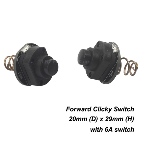 KDLITKER 20mm 6A Forward Clicky Switch Module (2 pcs) ► Photo 1/3