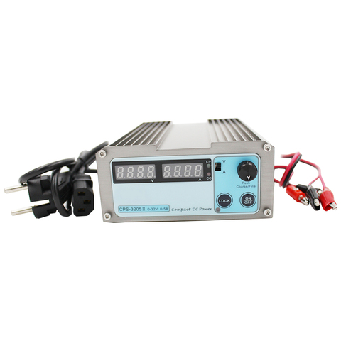 CPS-3205 II Adjustable DC Switching Power Supply 32V 5A 160W SMPS Switchable 110V / 220V Compact Digital laboratory Power Supply ► Photo 1/6