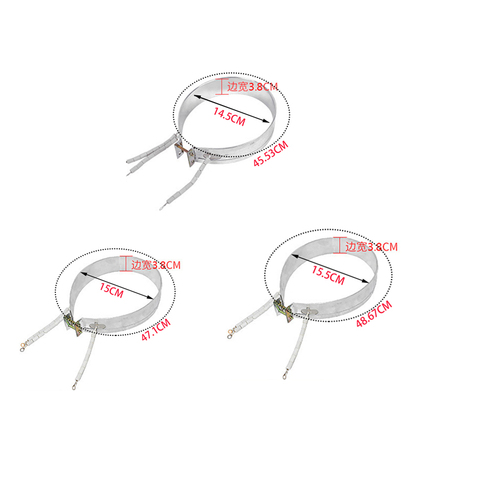 Quick Heating Fine Insulation Performance Thin Band Heater Element 145/150/155mm 220V Electric Water Heater Parts ► Photo 1/4