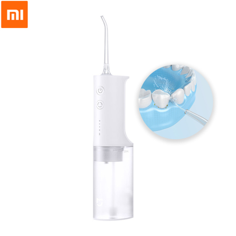 Original Xiaomi Mijia Electric Oral Irrigator Dental Flusher Dental Punch Water Flosser IPX7 Waterproof High Frequency Pulsed ► Photo 1/6