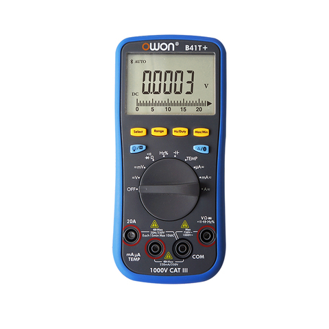 OWON B41T+ 4 1/2 Digital Multimeter With Bluetooth True RMS Tester Meter Datalogger + Multimeter + Temperature Meter ► Photo 1/3