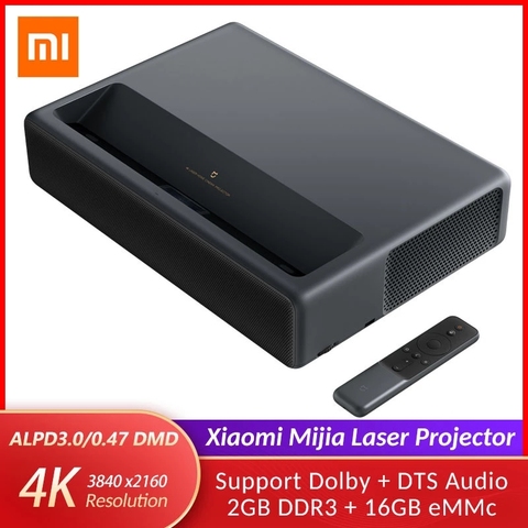 Original Xiaomi Mi Laser Projector TV 4K Smart Projection TV Home Theater 150 Inch ALPD 2GB RAM 16GB Support 3D Dolby DTS Audio ► Photo 1/1
