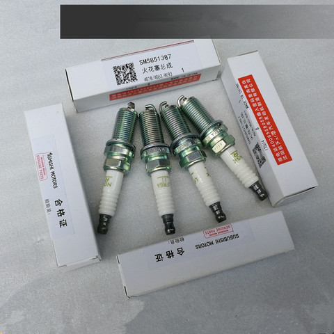 4pcs/set Spark plug for Brilliance FRV FSV CROSS V3 H230 V5 H530 H320 H330 SMS851387 ► Photo 1/2