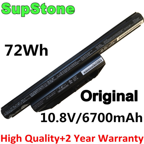 SupStone 72Wh Original FPCBP404 FPCBP405 Laptop Battery For Fujitsu LifeBook A544 AH564 E733 SH904 FPCBP426 FMVNBP228 FMVNBP234 ► Photo 1/6