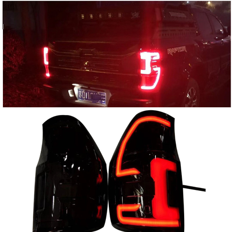 EXTERIOR REAR LED TAIL LIGHTS LAMPS REAR BRAKE LIGHTS REVERSE TURN SIGNAL LIGHTS FIT FOR RORD RANGER T6 T7 T8 TXL 2012-2022 CAR ► Photo 1/6