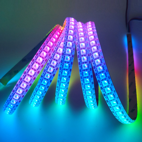 WS2815 (WS2812B/WS2813 Update) RGB LED Pixels Strip Light Individually Addressable LED Dual-Signal 30/60/144 Pixels/Leds/m DC12V ► Photo 1/6