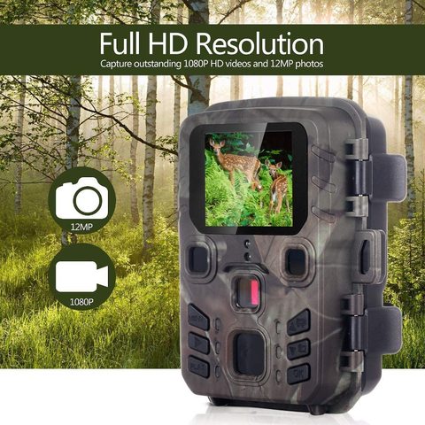 Hunting Trail Camera 16MP 1080P Outdoor Wildlife Cameras Scouting Surveillance Mini301 Night Vision Photo Trap with PIR Sensor ► Photo 1/6