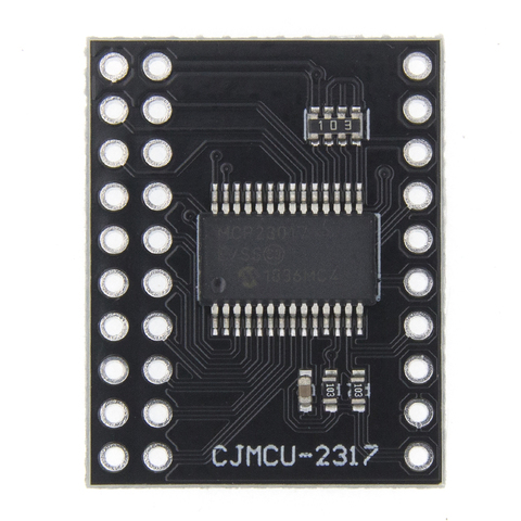 MCP23017 Serial Interface Module IIC I2C SPI MCP23S17 Bidirectional 16-Bit I/O Expander Pins 10Mhz Serial Interface Module ► Photo 1/6