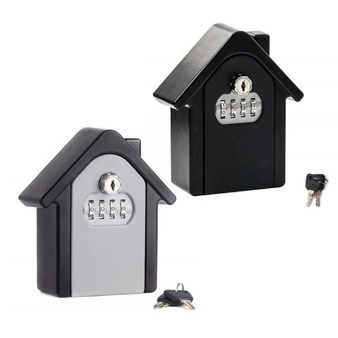 4 Digit Outdoor High Security Wall Mounted Key Safe Box Code Secure Lock Storage ► Photo 1/6