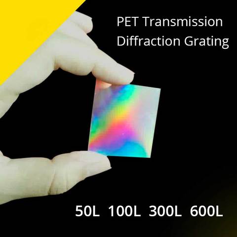 Teaching spectral decomposition Precision component Detect Ultra Precision Nano Engraving PET Trasmission Diffraction Grating ► Photo 1/6