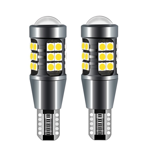 2PCS T15 W16W 921 912 1500Lm Super Bright 27 SMD 3030 LED CANBUS NO ERROR Car Backup Reserve Lights Bulb Tail Lamps Xenon White ► Photo 1/6