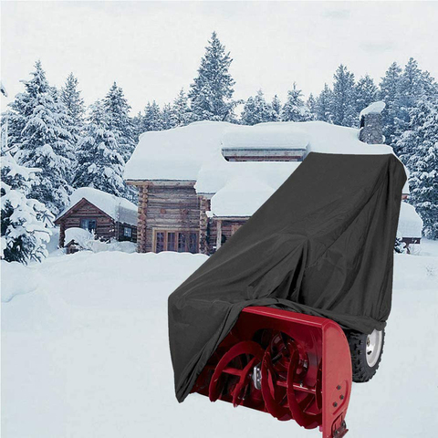 Windproof Snow Durable Polyester Fabric Snow Cover Waterproof Snow Blowers Covers For Snow Thrower Cover 47*32*40inch 1PC ► Photo 1/6