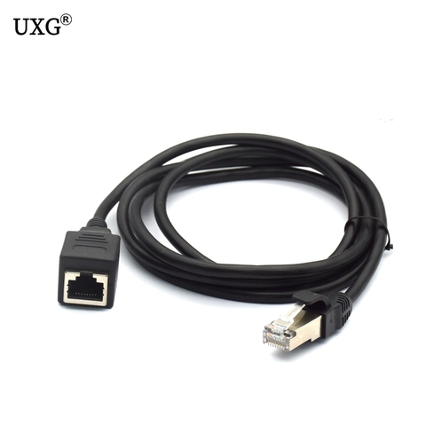 Cat5 Cat6 Ethernet Extension Cable RJ45 Cat 6 Male to Female Rj45 Ethernet Lan Network Cable Adapter for PC Laptop 30cm 60cm 1M ► Photo 1/5
