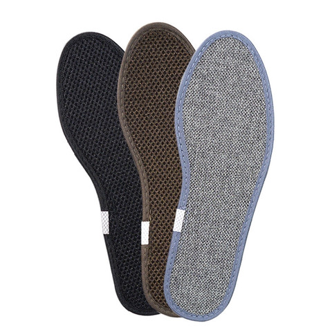 Bamboo Charcoal Insoles Pads For Shoes Inserts Sweat Breathable Deodorization Odor-proof Men Women Shoe Insole Padding Cushion ► Photo 1/6