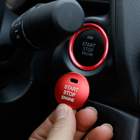 Car Engine Start Stop Button Adhesive Sticker Key Accessories Car Styling Switch for Mazda 3 BM BN 6 GJ1 GL CX-4 CX4 CX-5 CX5 ► Photo 1/6