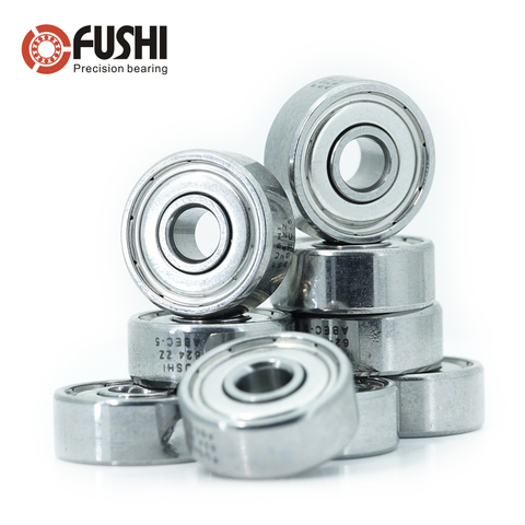 624ZZ Bearing ABEC-5 10PCS 4x13x5 mm Wire Cutting Machine Miniature 624-2Z Ball Bearings 624 ZZ EMQ Z3V3 Quality ► Photo 1/6